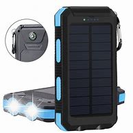 Image result for Waterproof Solar Rechargeable Flashlight Charge Phone