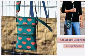 Image result for Crossbody Cell Phone Bag Pattern