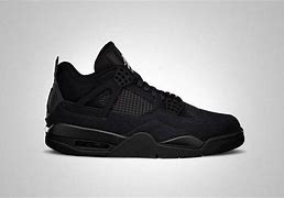 Image result for All-Black Jordan 4S