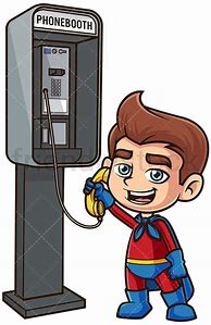 Image result for Superhero Phone booth