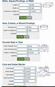 Image result for Square Yard Calculator for Concrete