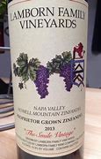 Image result for Lamborn Family Zinfandel The Fire Storm