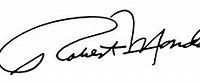 Image result for Robert Mondavi Signature