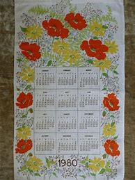 Image result for 1980 Calendar Canada
