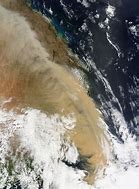 Image result for Australian Dust Storm From Space