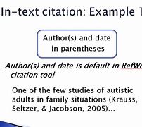 Image result for APA in Text Citation Journal Article