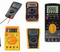 Image result for Different Types of Multimeter