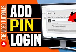 Image result for How to Put a Sign in Pin in Windows 10