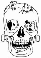 Image result for Cool Skull Coloring