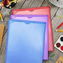 Image result for Clear Plastic Envelope Folders