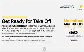 Image result for AAdvantage Sprint Ad