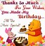 Image result for Picture Quote Thank You All for the Birthday Wishes