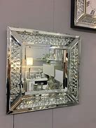 Image result for Mirror Crystal Wall Art