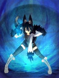 Image result for Anime Wolf Girl Galaxy Drawings