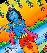 Image result for Lord Krishna Pencil Sketch