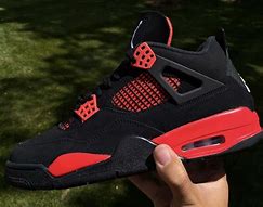 Image result for Air Jordan 4 Red