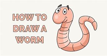 Image result for Worm Drawing