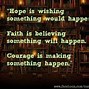 Image result for Quotes About Hope and Courage