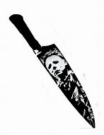 Image result for Michael Myers Knife Silhouette