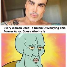 Image result for Squidward Roach Meme