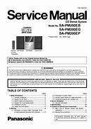 Image result for Panasonic SA-200 Receiver Schematic