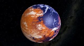 Image result for What Mars Looked Like with Water