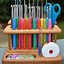 Image result for crochet hooks organizers