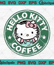 Image result for Hello Kitty Starbucks Logo