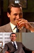 Image result for Don Draper with a Perm Meme