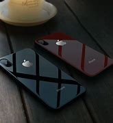 Image result for Apple iPhone XS Max Glass Case Black