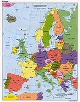 Image result for Europe States Map