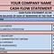 Image result for Simple Cash Flow Statement Template Excel