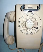 Image result for Wall Mounted Rotary Dial Phone
