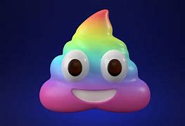 Image result for Rainbow Poop Emoji