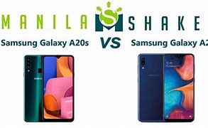 Image result for Samsung Galaxy S20 vs Samsung Galaxy A20