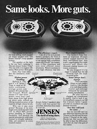 Image result for Vintage Jensen Car Speakers
