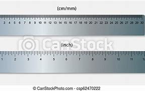 Image result for Metric and Inches Ruler