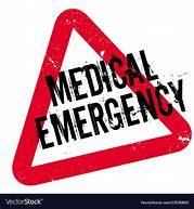 Image result for Medical Emergency Sign Sticker