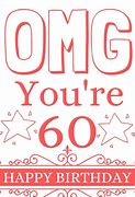 Image result for Free Printable 60