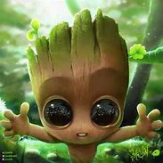 Image result for Baby Groot Screensaver