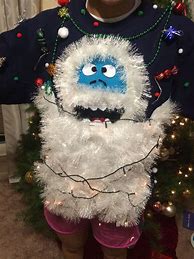 Image result for Abominable Snowman Ugly Sweater