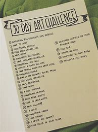 Image result for 20-Day Art Challenge