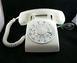 Image result for White Rotary Phone
