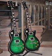 Image result for Slash Green Guitar