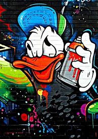 Image result for Graffiti Donald Duck iPhone Wallpaper