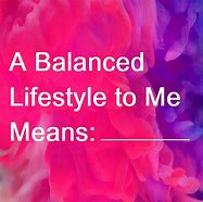 Image result for Balanced Lifestyle in Recovery