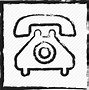 Image result for old fashion phone draw