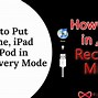 Image result for iPhone 6 Recovery Mode Buttons