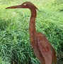 Image result for Heron Metal Garden Sculpture