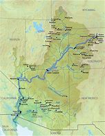 Image result for Colorado River Arizona Map